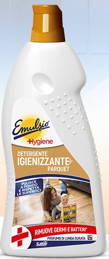 EMULSIO DETERGENTE IGIENIZZANTE PARQUET 1LT